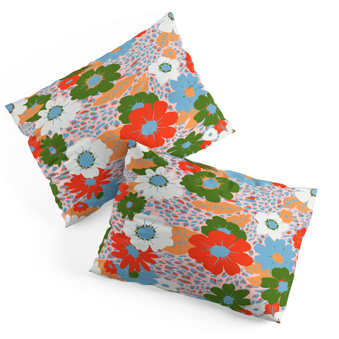 Emanuela Carratoni Bold Flowers Pillow Shams