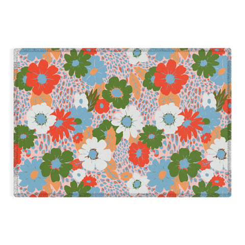 Emanuela Carratoni Bold Flowers Outdoor Rug