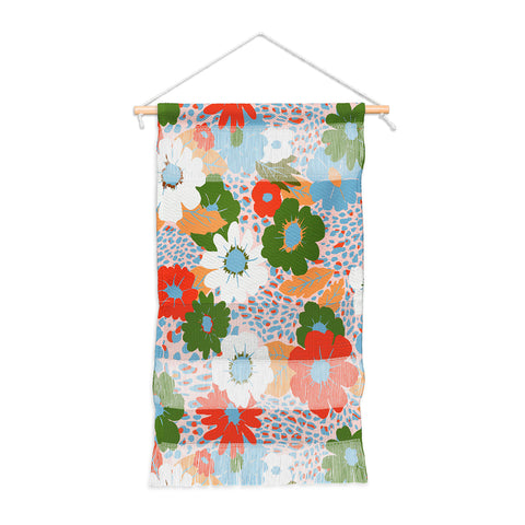 Emanuela Carratoni Bold Flowers Wall Hanging Portrait