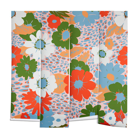 Emanuela Carratoni Bold Flowers Wall Mural