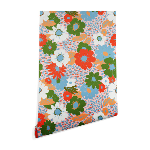 Emanuela Carratoni Bold Flowers Wallpaper