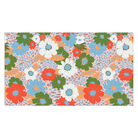 Emanuela Carratoni Bold Flowers Tablecloth