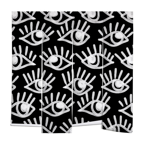 Emanuela Carratoni Bold Painted Eyes Wall Mural