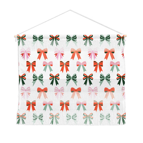 Emanuela Carratoni Bows Pattern Wall Hanging Landscape