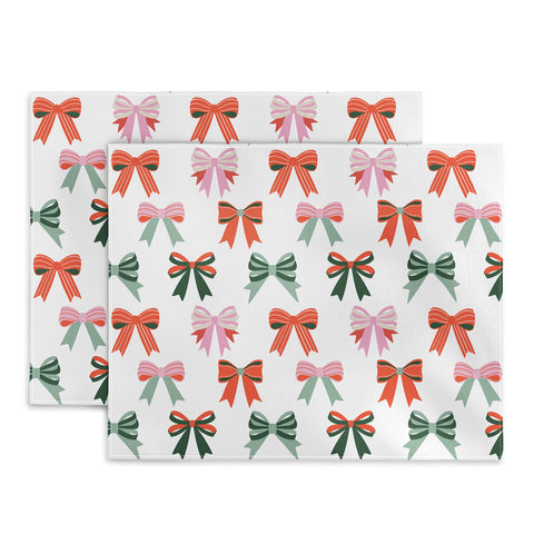 Emanuela Carratoni Bows Pattern Placemat