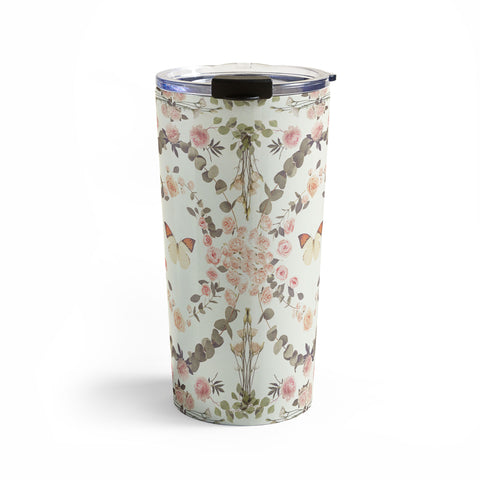 Emanuela Carratoni Butterfly Spring Theme Travel Mug