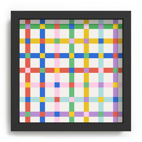 Emanuela Carratoni Checkered Crossings Recessed Framing Square