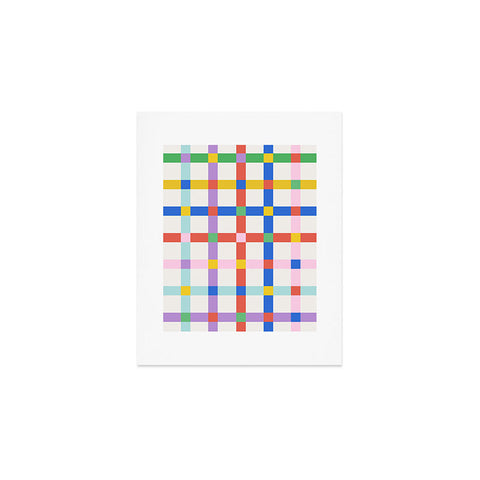 Emanuela Carratoni Checkered Crossings Art Print