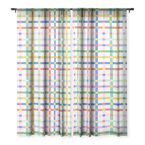 Emanuela Carratoni Checkered Crossings Sheer Non Repeat