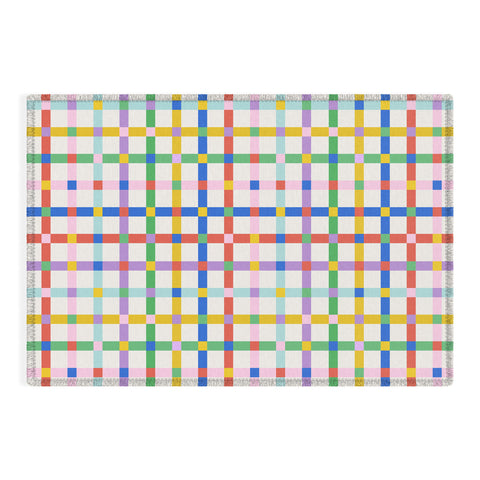 Emanuela Carratoni Checkered Crossings Outdoor Rug