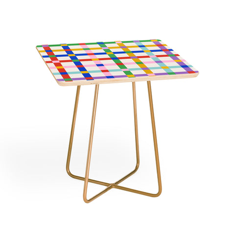 Emanuela Carratoni Checkered Crossings Side Table