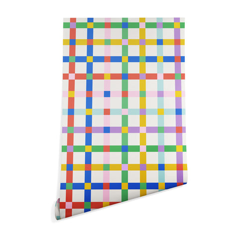 Emanuela Carratoni Checkered Crossings Wallpaper