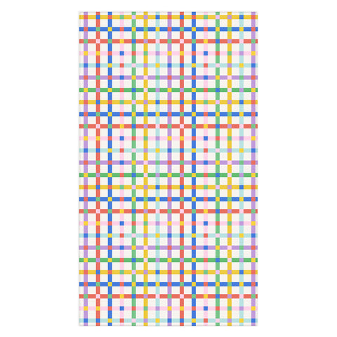 Emanuela Carratoni Checkered Crossings Tablecloth