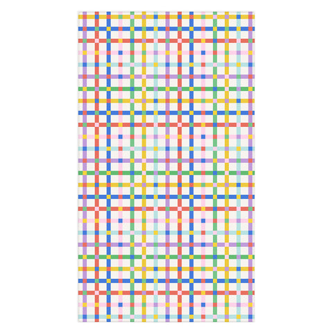 Emanuela Carratoni Checkered Crossings Tablecloth