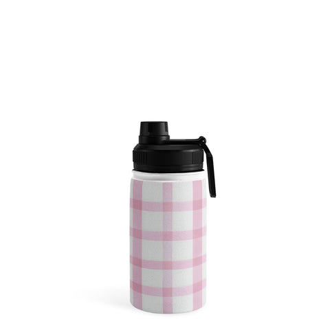 Emanuela Carratoni Checkered Watercolor Water Bottle