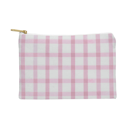 Emanuela Carratoni Checkered Watercolor Pouch