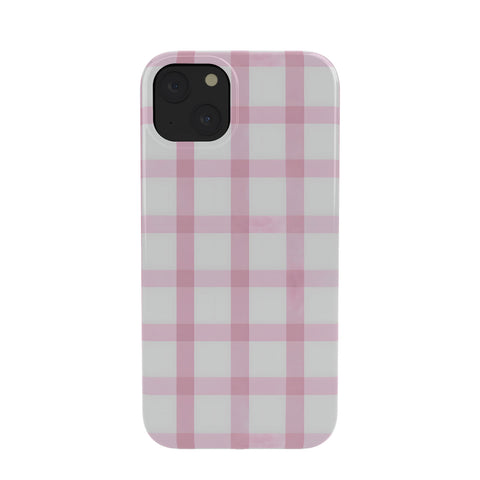 Emanuela Carratoni Checkered Watercolor Phone Case