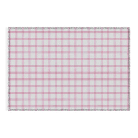 Emanuela Carratoni Checkered Watercolor Outdoor Rug