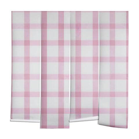 Emanuela Carratoni Checkered Watercolor Wall Mural