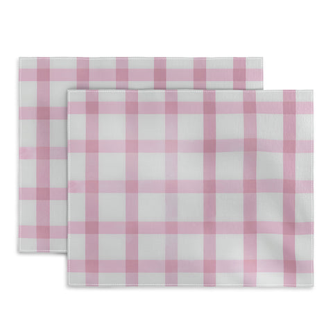 Emanuela Carratoni Checkered Watercolor Placemat