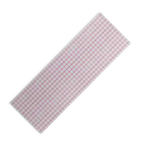 Emanuela Carratoni Checkered Watercolor Yoga Mat
