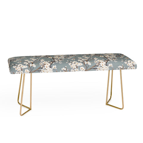 Emanuela Carratoni Cherry Blossom Flowers Bench