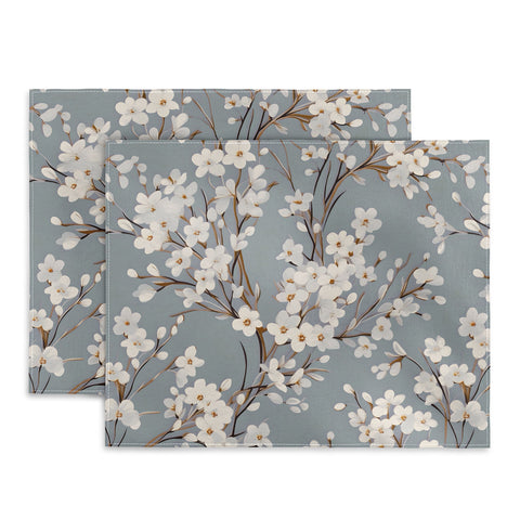 Emanuela Carratoni Cherry Blossom Flowers Placemat