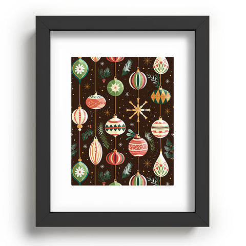 Emanuela Carratoni Christmas Decorations Recessed Framing Rectangle