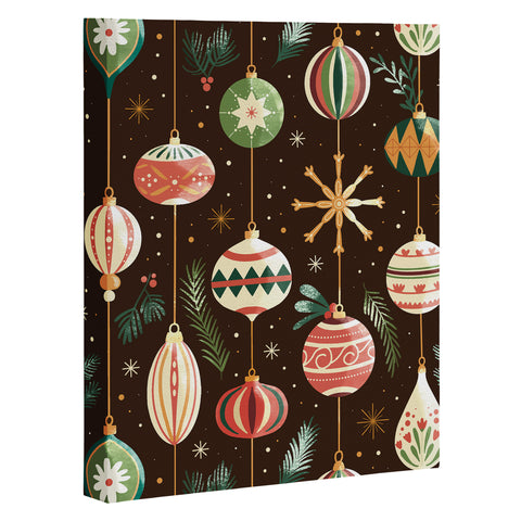 Emanuela Carratoni Christmas Decorations Art Canvas