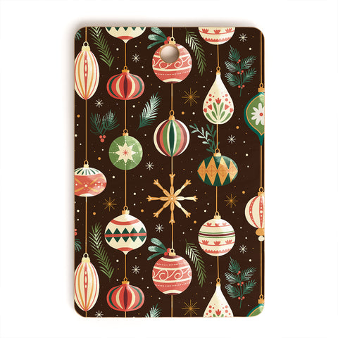 Emanuela Carratoni Christmas Decorations Cutting Board Rectangle