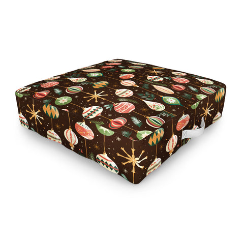 Emanuela Carratoni Christmas Decorations Outdoor Floor Cushion