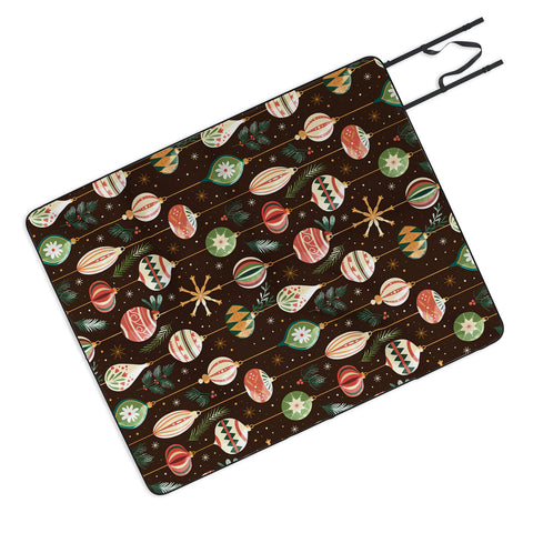 Emanuela Carratoni Christmas Decorations Picnic Blanket