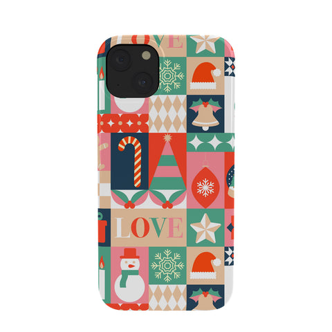 Emanuela Carratoni Christmas Patchwork Phone Case