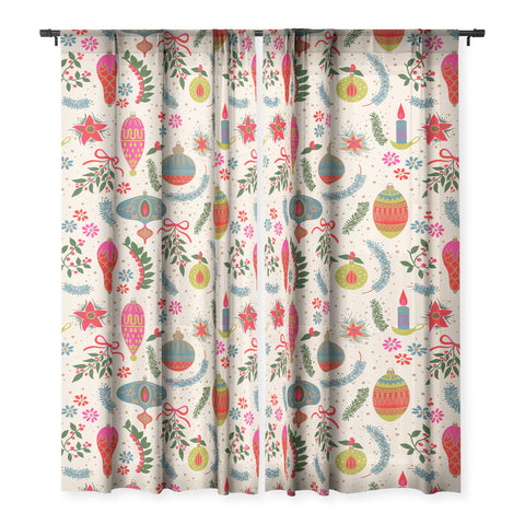Emanuela Carratoni Christmas Vintage Decorations Sheer Non Repeat