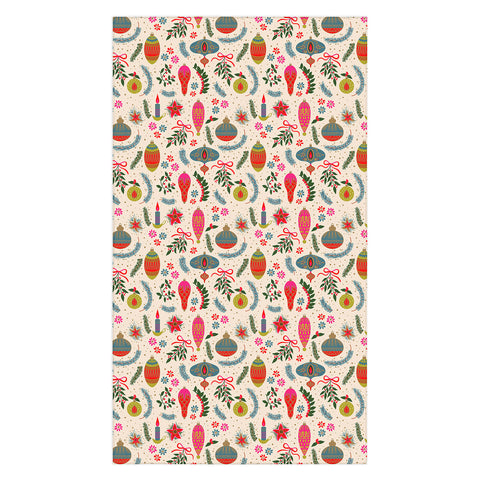 Emanuela Carratoni Christmas Vintage Decorations Tablecloth