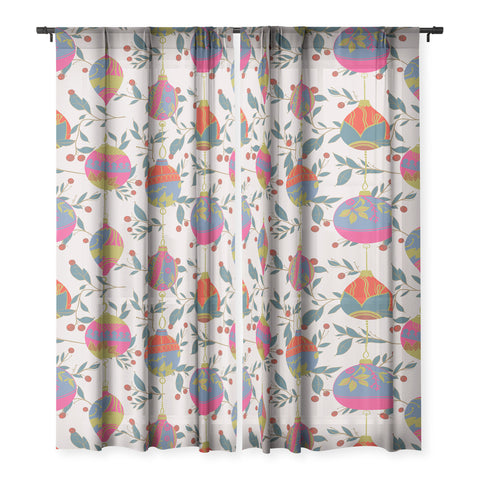 Emanuela Carratoni Christmas Vintage Ornaments 2 Sheer Non Repeat