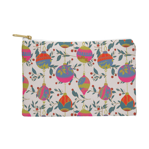 Emanuela Carratoni Christmas Vintage Ornaments 2 Pouch