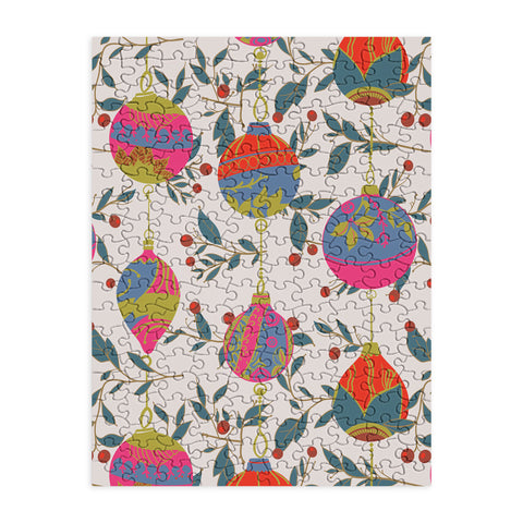 Emanuela Carratoni Christmas Vintage Ornaments 2 Puzzle