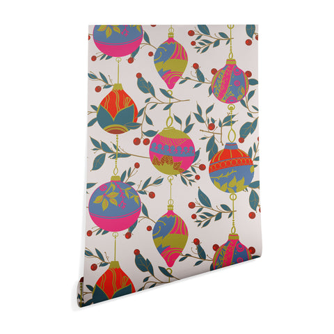 Emanuela Carratoni Christmas Vintage Ornaments 2 Wallpaper