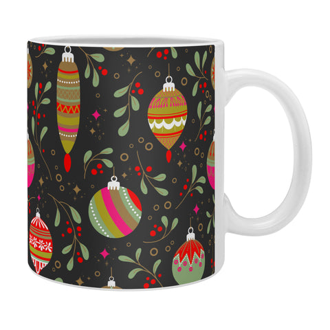 Emanuela Carratoni Christmas Vintage Ornaments Coffee Mug