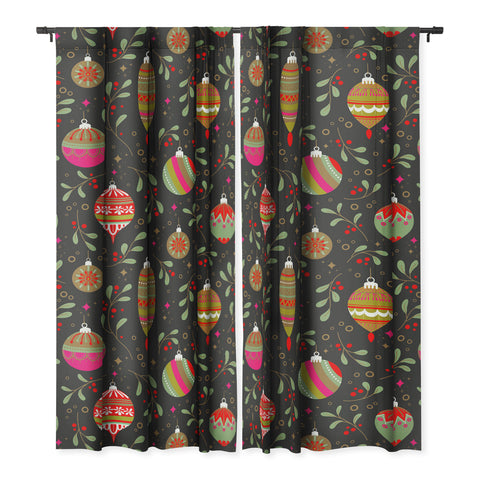 Emanuela Carratoni Christmas Vintage Ornaments Blackout Non Repeat