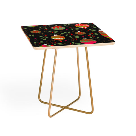 Emanuela Carratoni Christmas Vintage Ornaments Side Table