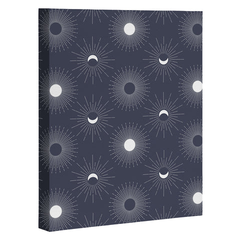 Emanuela Carratoni Classic Blue Sky Art Canvas