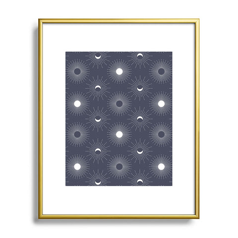 Emanuela Carratoni Classic Blue Sky Metal Framed Art Print