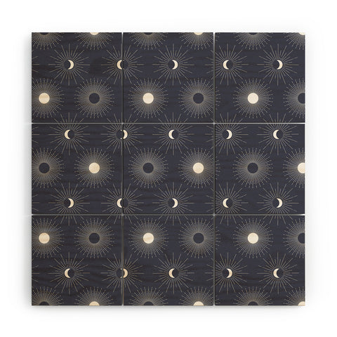 Emanuela Carratoni Classic Blue Sky Wood Wall Mural