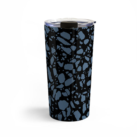 Emanuela Carratoni Classic Blue Terrazzo Travel Mug
