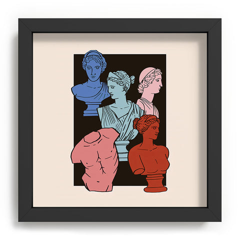 Emanuela Carratoni Classic Busts Recessed Framing Square