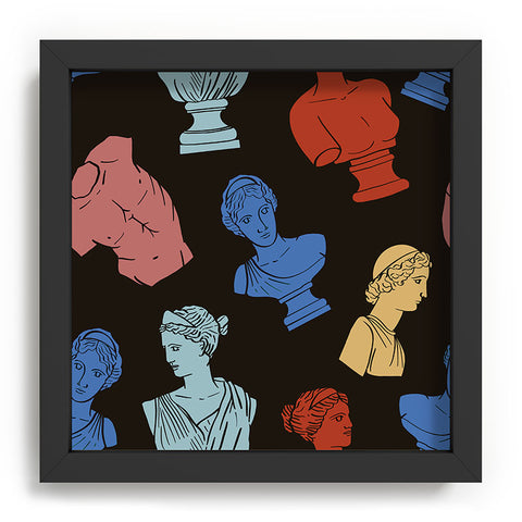Emanuela Carratoni Classic Busts Theme Recessed Framing Square