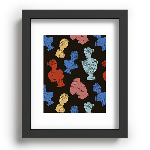 Emanuela Carratoni Classic Busts Theme Recessed Framing Rectangle