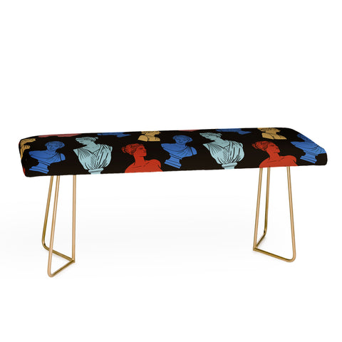 Emanuela Carratoni Classic Busts Theme Bench